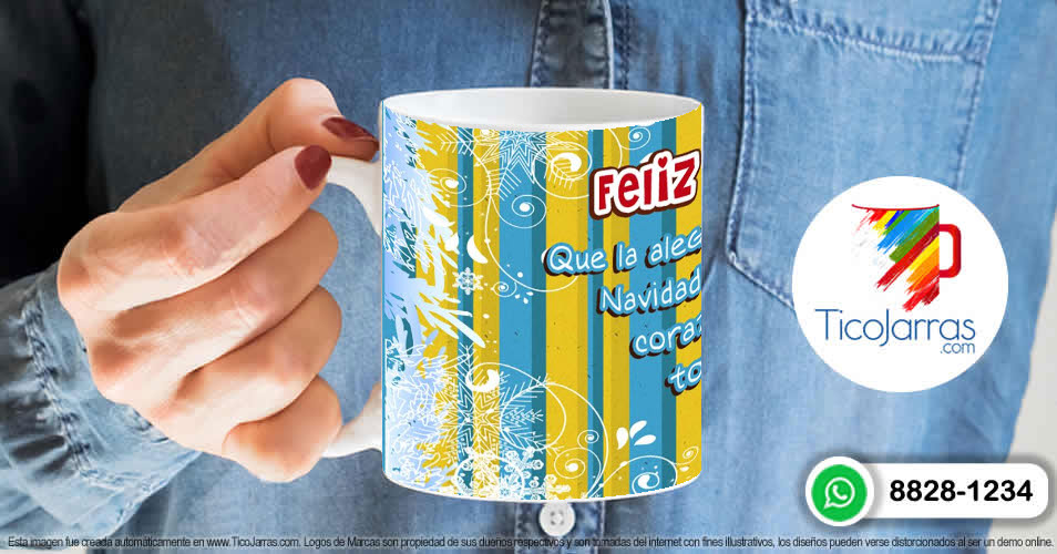 Artículos Personalizados Taza de Navidad