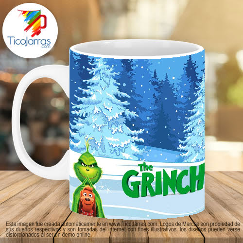 Jarras Personalizadas El Grinch