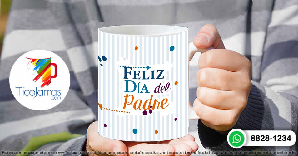 Tazas Personalizadas en Costa Rica Feliz Día del Padre