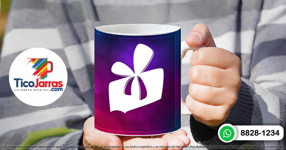 Taza Navideña - TicoJarras
