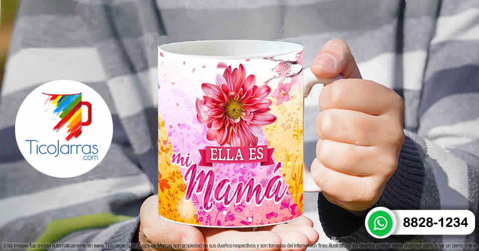 Tazas Personalizadas en Costa Rica Ella es Bonita ella es perfecta