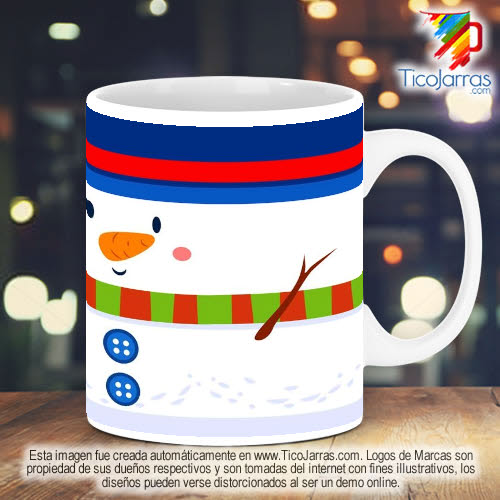 Diseños Personalizadas Taza Navideña