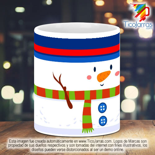 Tazas Personalizadas en Costa Rica Taza Navideña