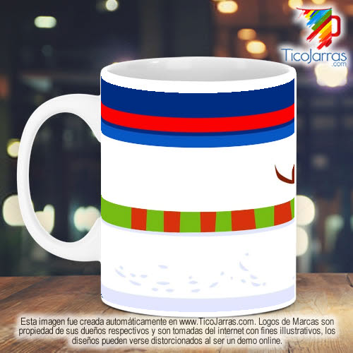 Jarras Personalizadas Taza Navideña