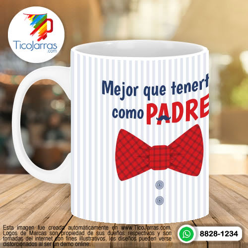 Jarras Personalizadas Feliz Día del Padre