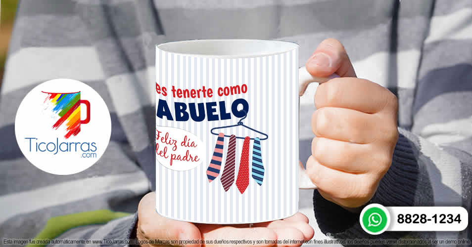 Tazas Personalizadas en Costa Rica Feliz Día del Padre