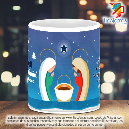 Tazas Personalizadas en Costa Rica Taza Navideña 