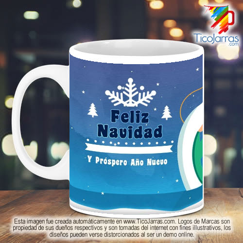 Jarras Personalizadas Taza Navideña 