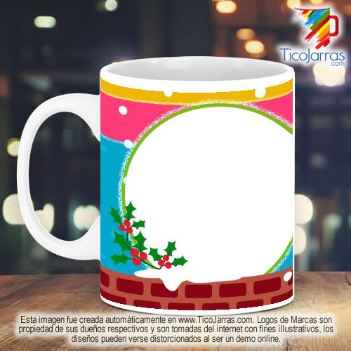 Jarras Personalizadas Taza Navideña