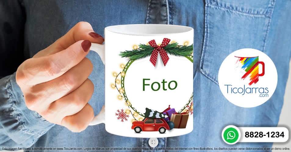 Artículos Personalizados Feliz Navidad con foto