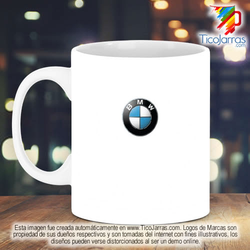 Jarras Personalizadas BMW Emblema