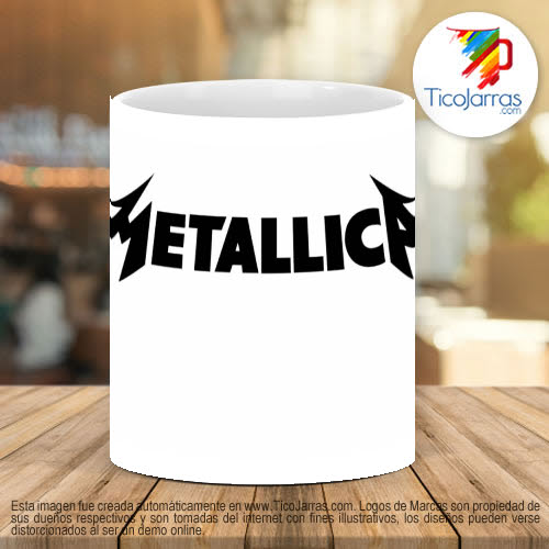 Tazas Personalizadas en Costa Rica Metallica