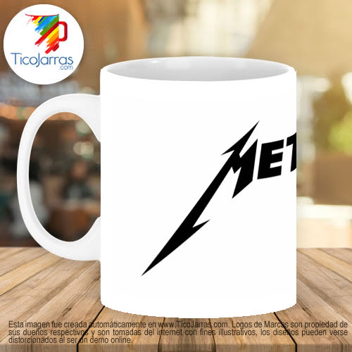 Jarras Personalizadas Metallica