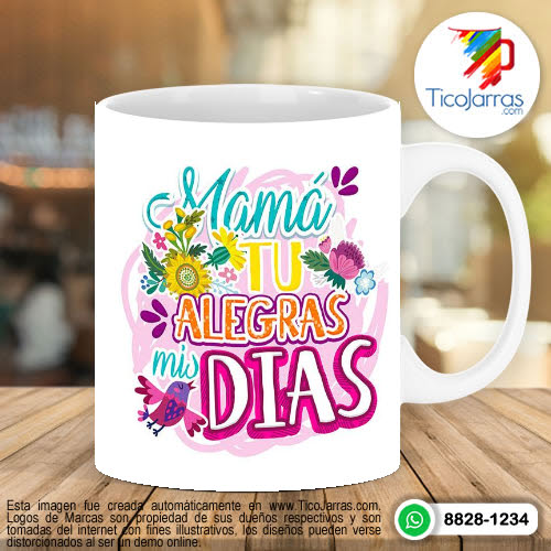 Diseños Personalizadas Mamá tu Alegras mis Días