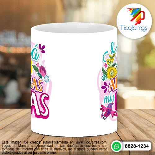 Tazas Personalizadas Mamá tu Alegras mis Días