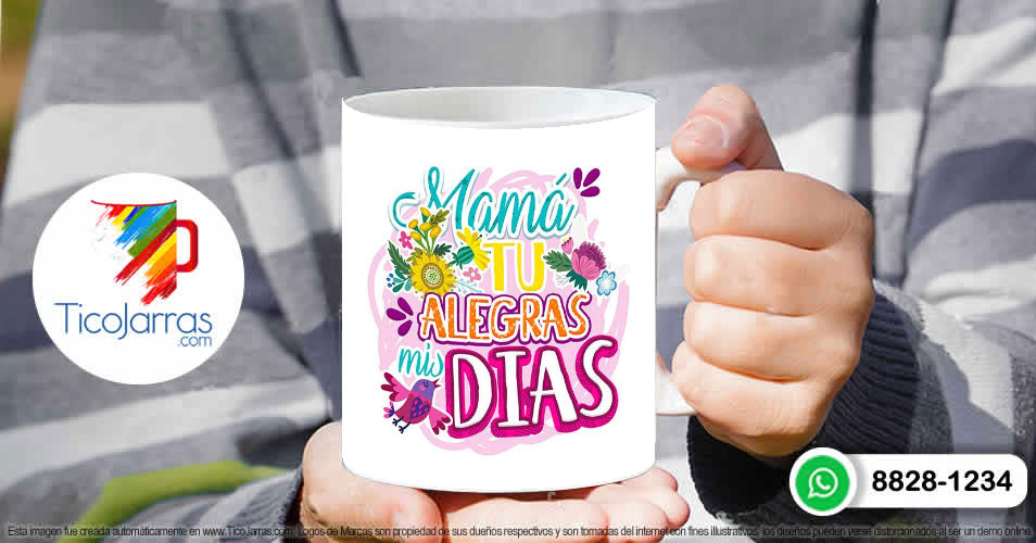 Tazas Personalizadas en Costa Rica Mamá tu Alegras mis Días