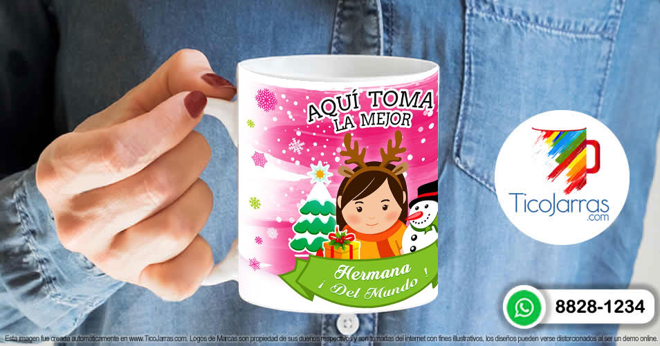 Artículos Personalizados Aquí Toma - Hermana