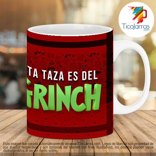 Tazas Personalizadas en Costa Rica Esta Taza es del Grinch
