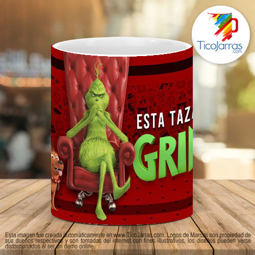 Tazas Personalizadas Esta Taza es del Grinch