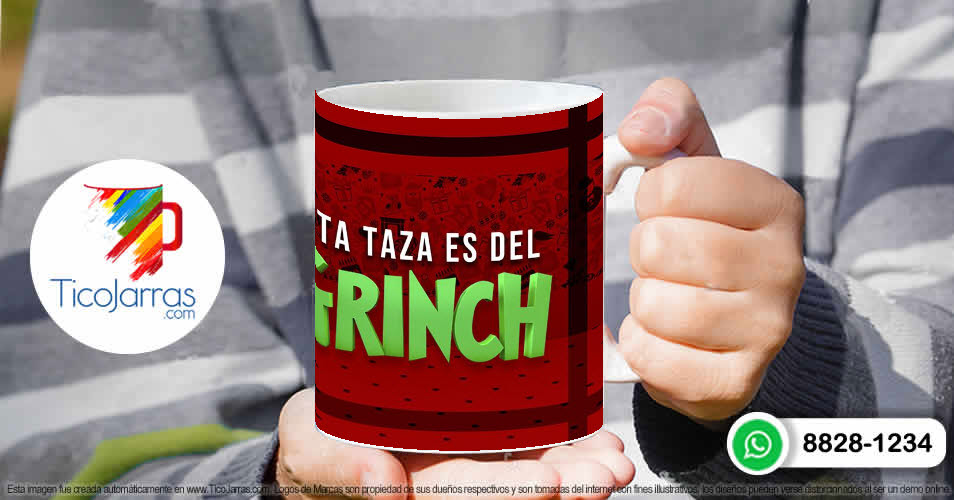 Tazas Personalizadas en Costa Rica Esta Taza es del Grinch