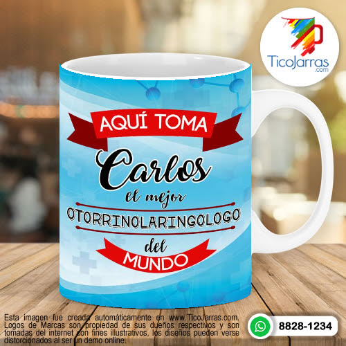 Tazas Personalizadas en Costa Rica Aquí Toma el Mejor Otorrinolaringólogo