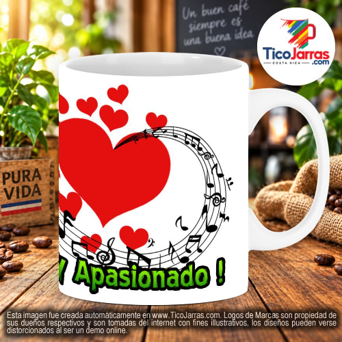 Mi amor por ti es loco y apasionado