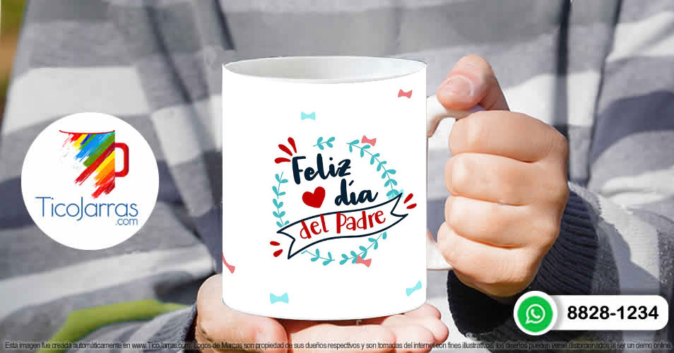 Tazas Personalizadas en Costa Rica Feliz Día del Padre