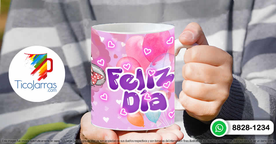 Tazas Personalizadas en Costa Rica Feliz Días