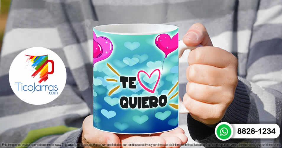 Tazas Personalizadas en Costa Rica Te quiero