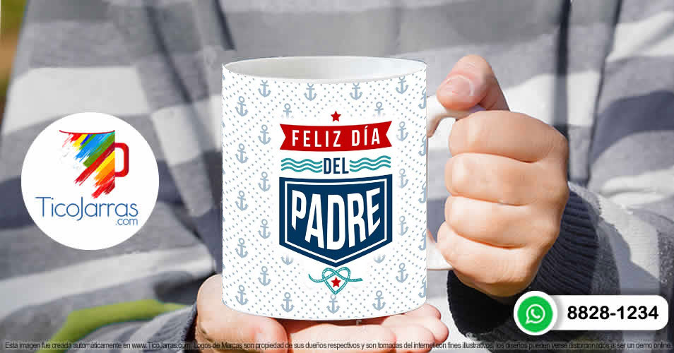 Tazas Personalizadas en Costa Rica Feliz Día del Padre