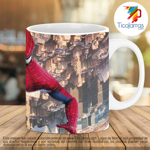 Taza Spiderman  Tazas personalizadas en Costa Rica