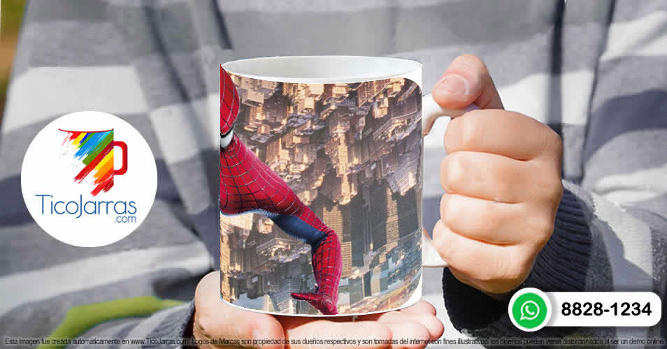 Tazas Personalizadas en Costa Rica Taza Spiderman