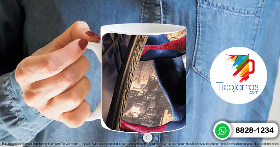 Artículos Personalizados Taza Spiderman