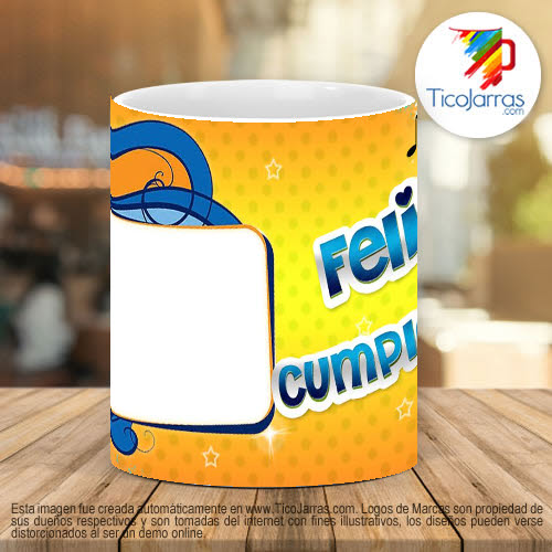 Tazas Personalizadas Feliz Cumpleaños