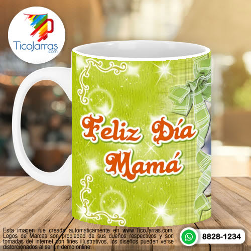 Jarras Personalizadas Feliz Día Mamá