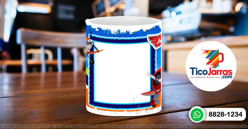 Taza Diseños Infantiles - Aviones - imagen 5