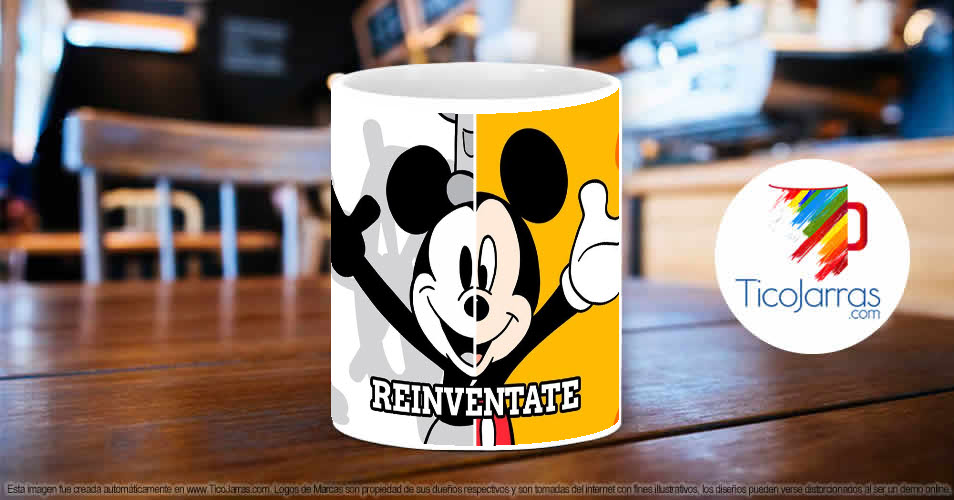 Tazas Personalizadas en Costa Rica Mickey Mouse Reinventate