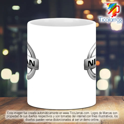 Tazas Personalizadas Taza con emblema Nissan