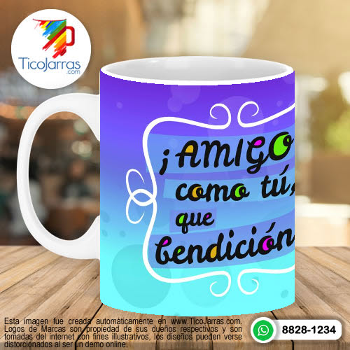 Jarras Personalizadas Amigos como tú