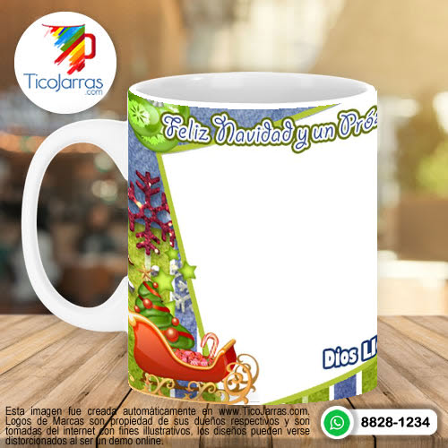 Jarras Personalizadas Taza de Navidad