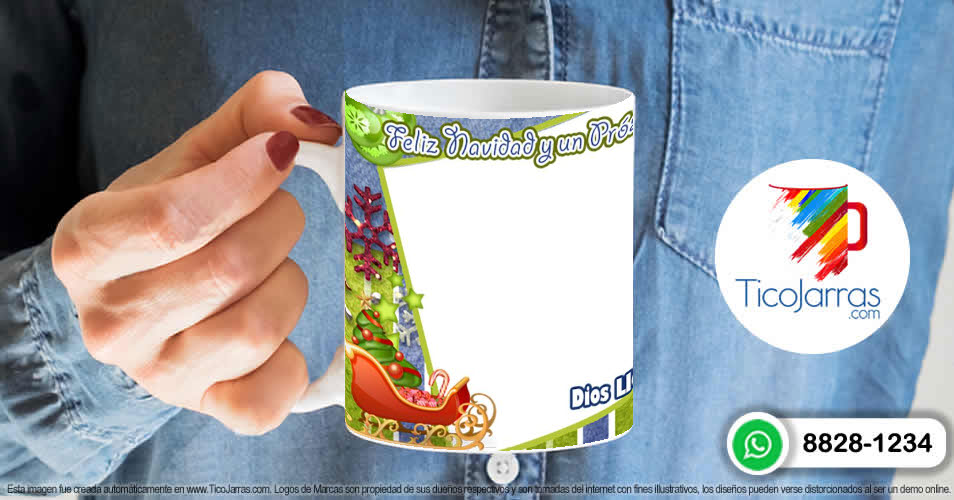 Artículos Personalizados Taza de Navidad