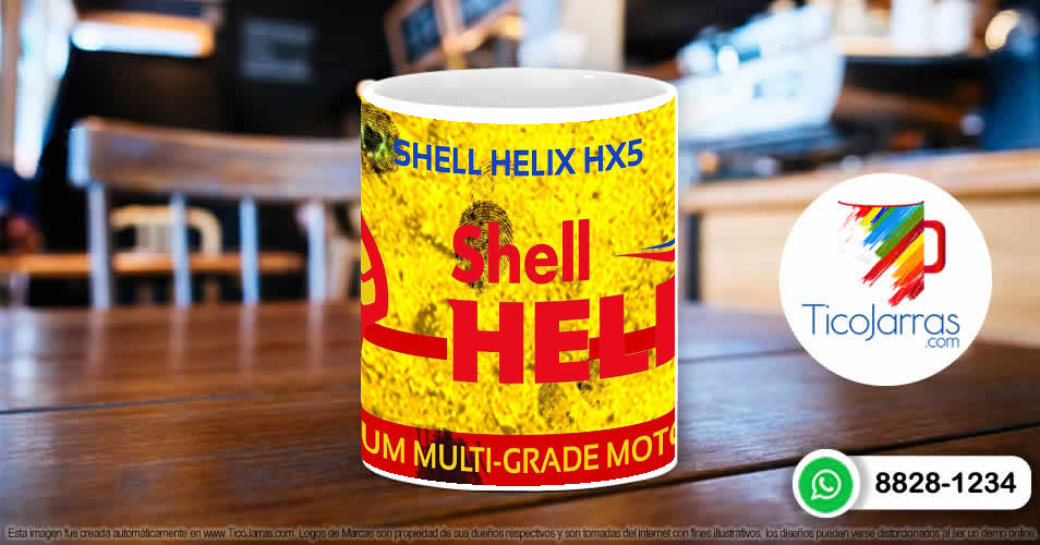 Tazas Personalizadas en Costa Rica Shell Helix