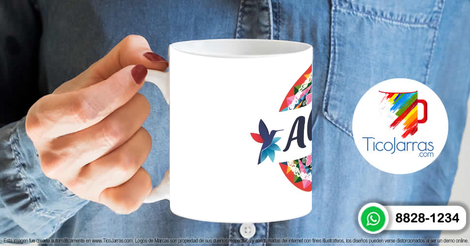 Artículos Personalizados Taza típica de Costa Rica con nombre