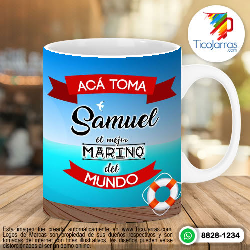 Tazas Personalizadas en Costa Rica Aquí Toma el Mejor Marino