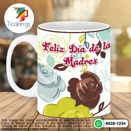 Jarras Personalizadas Feliz Día de las Madres