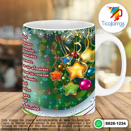 Diseños Personalizadas Taza de Navidad