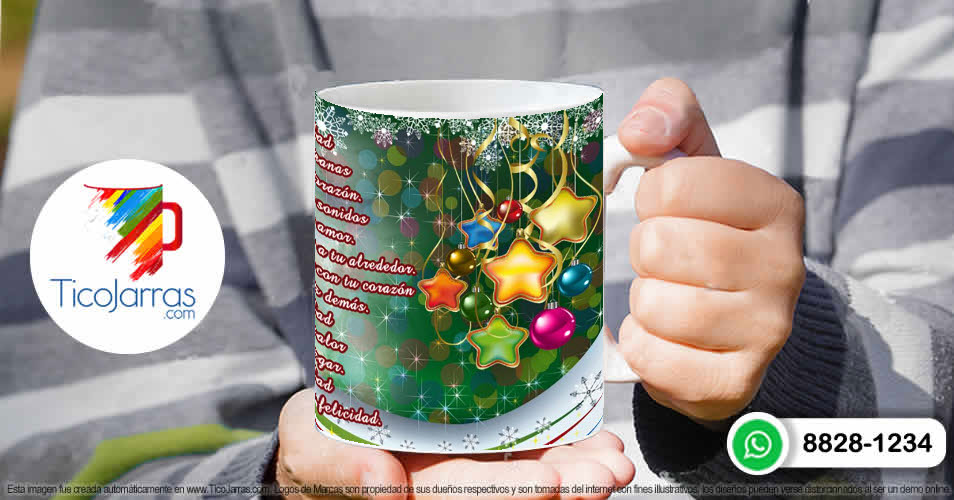 Tazas Personalizadas en Costa Rica Taza de Navidad