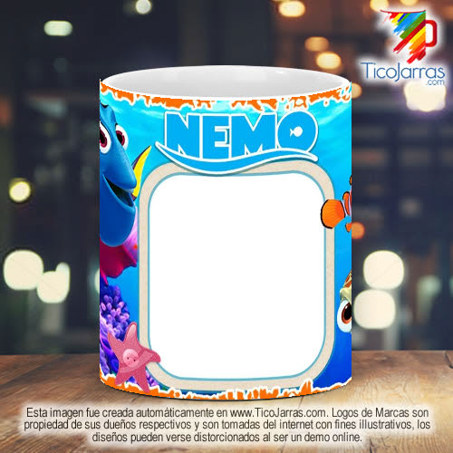 Tazas Personalizadas en Costa Rica Taza Diseños Infantiles - Nemo