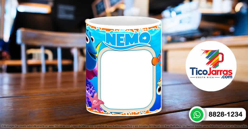 Taza Diseños Infantiles - Nemo - TicoJarras