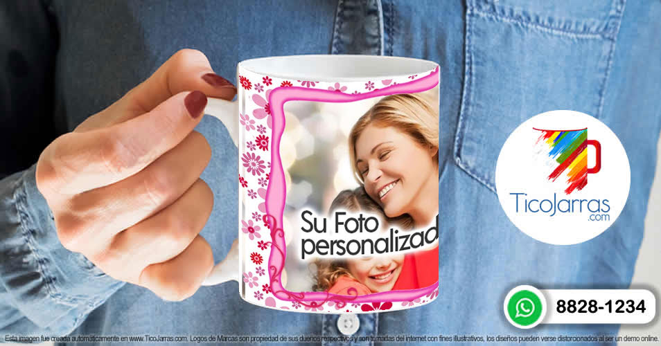 Tazas Personalizadas en Costa Rica Feliz Día Mamá